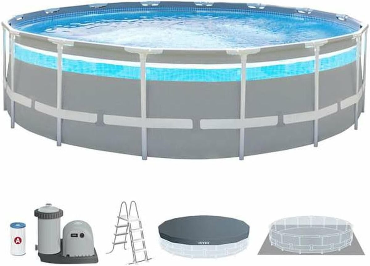 Test piscine tubulaire Intex Clear Window 4, 88m