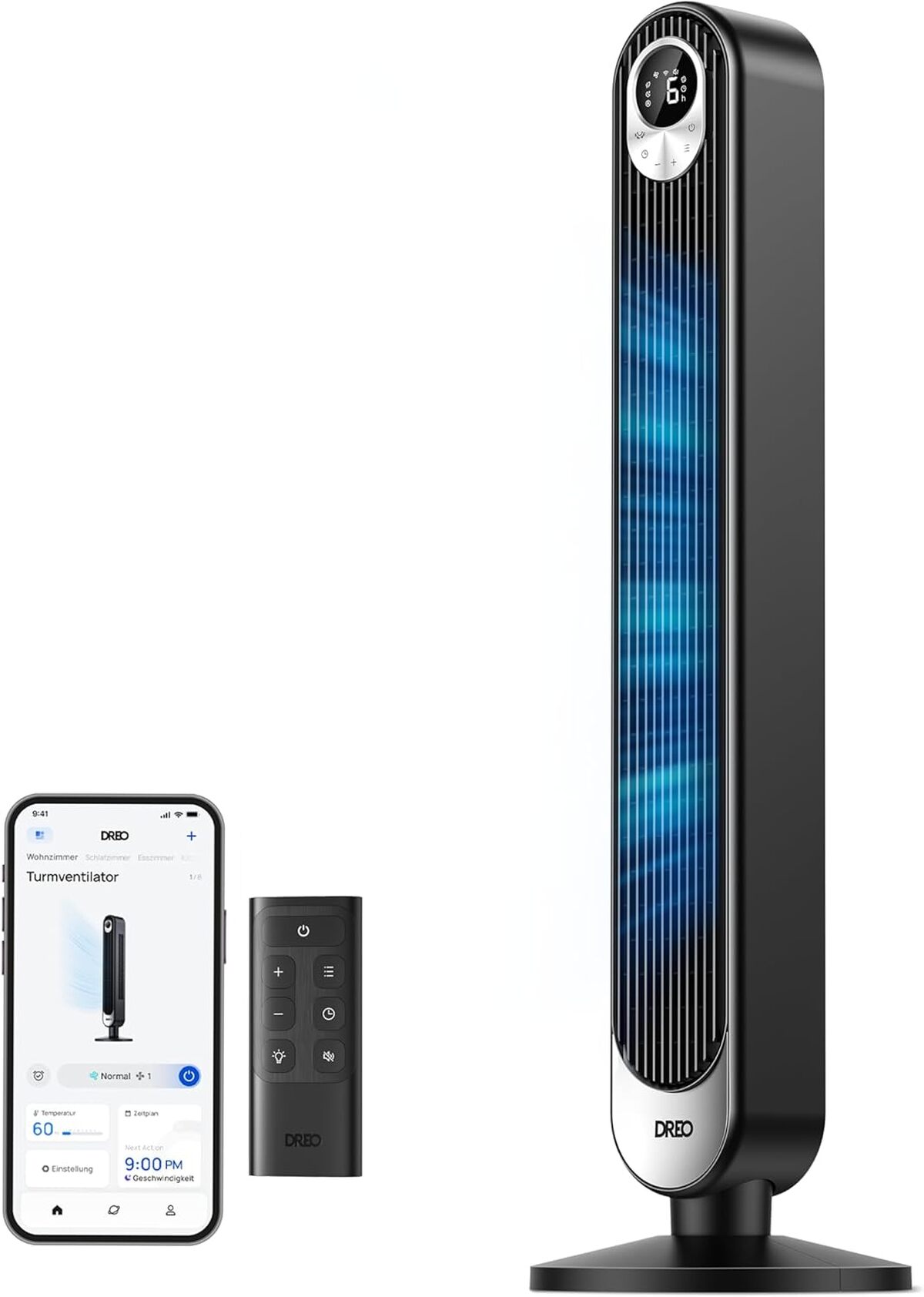 Test : ventilateur colonne Dreo silencieux et connecté Alexa