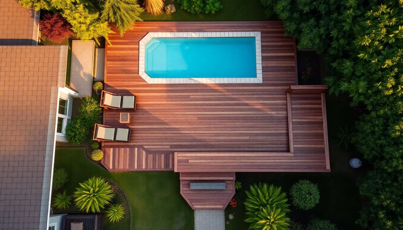 Int&eacute;grer harmonieusement la terrasse dans votre jardin