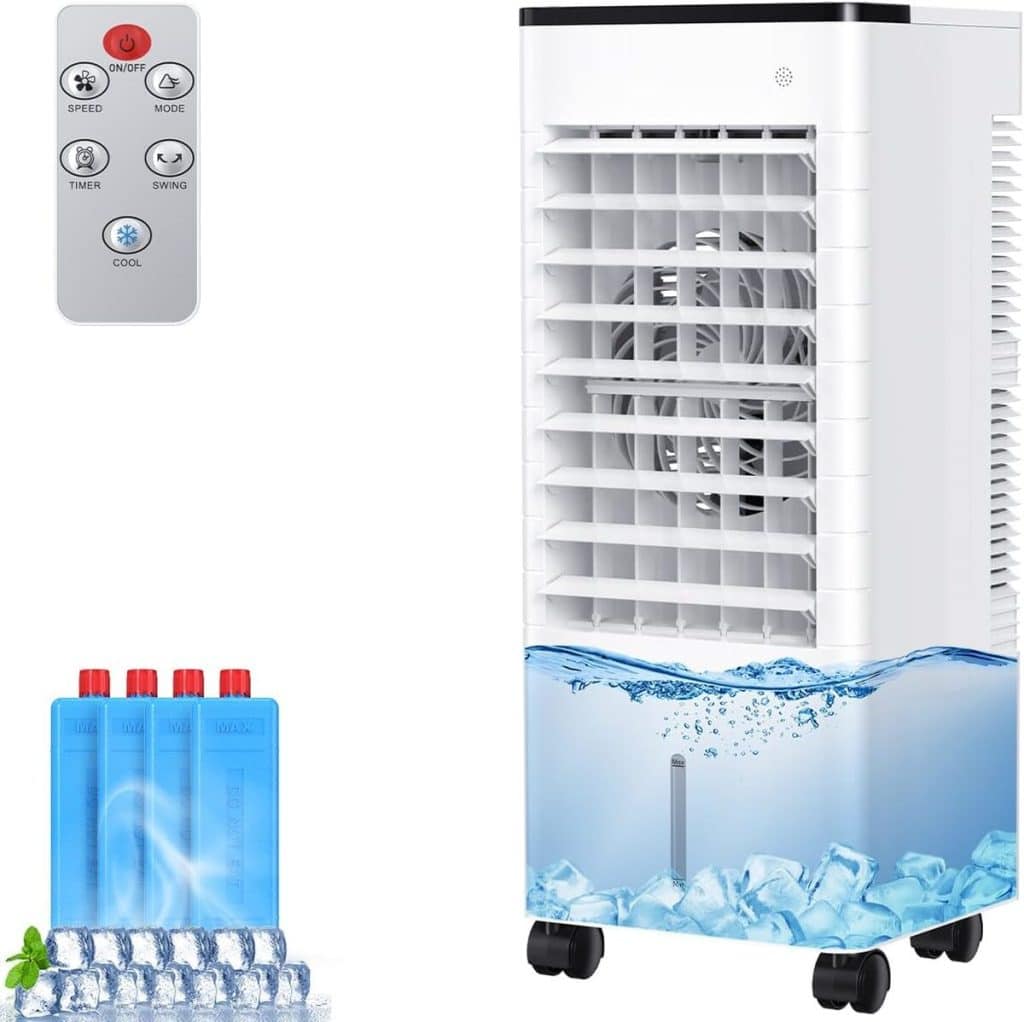 Test : climatiseur mobile silencieux 6L économique avec télécommande et minuterie