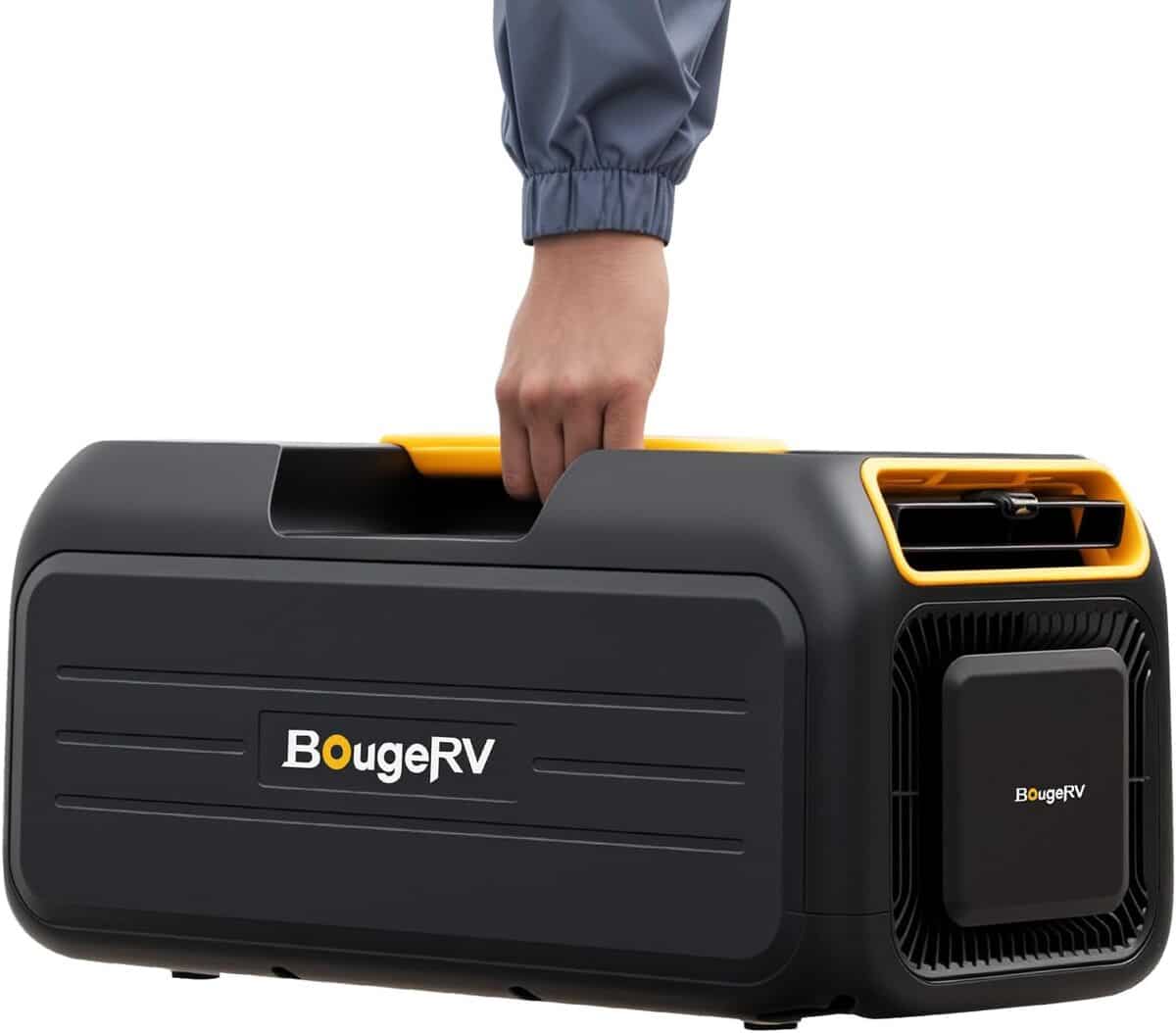 BougeRV PC35 Climatiseur Portable, 3500 BTU Climatisation Mobile, 5-en-1 avec App, Compact avec Poignée, AC 100V-240V, Climatiseur de Camping pour Camping-car, Tente, Camion, Van