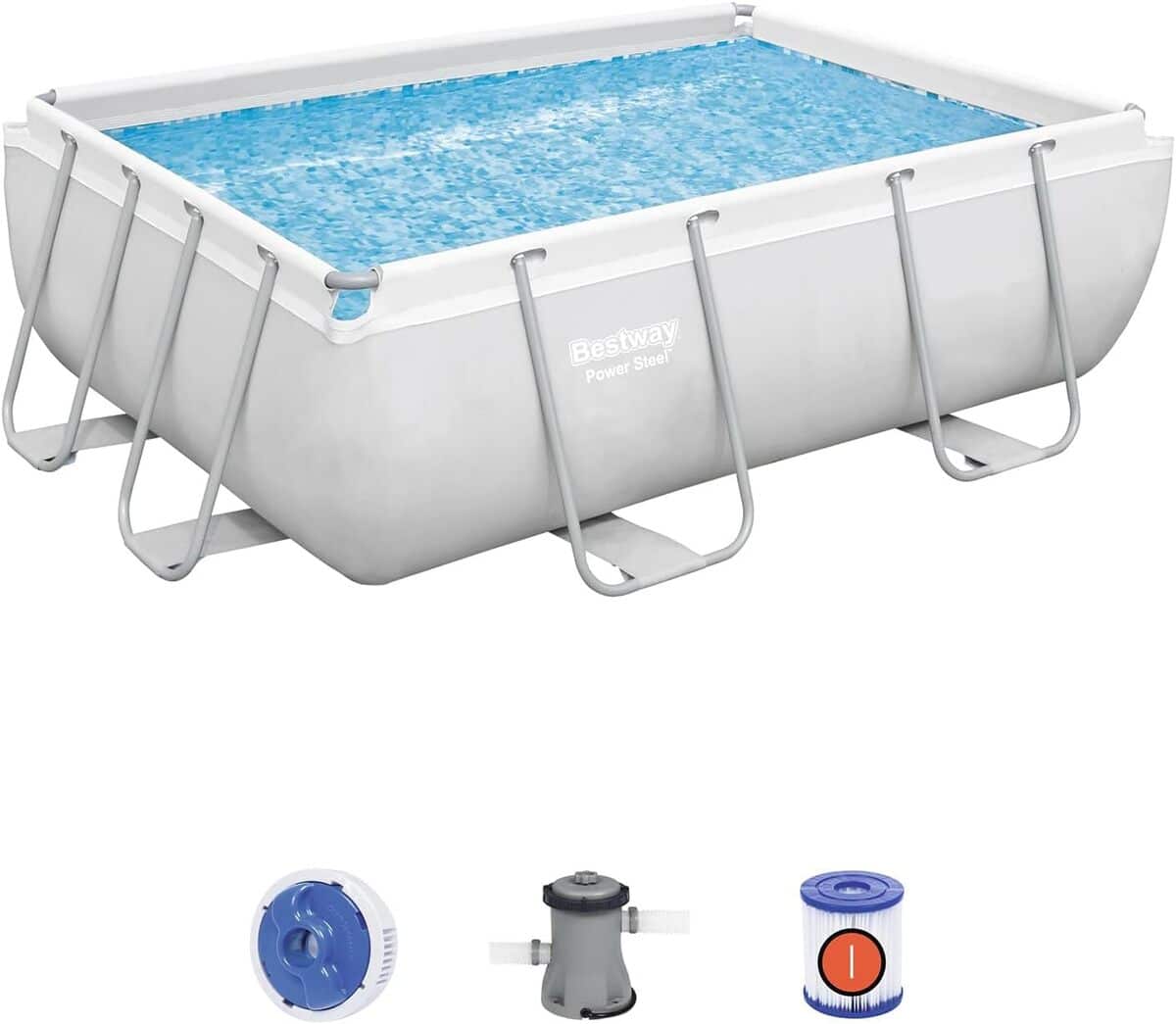 Test de la piscine hors sol Bestway Power Steel 56629-3