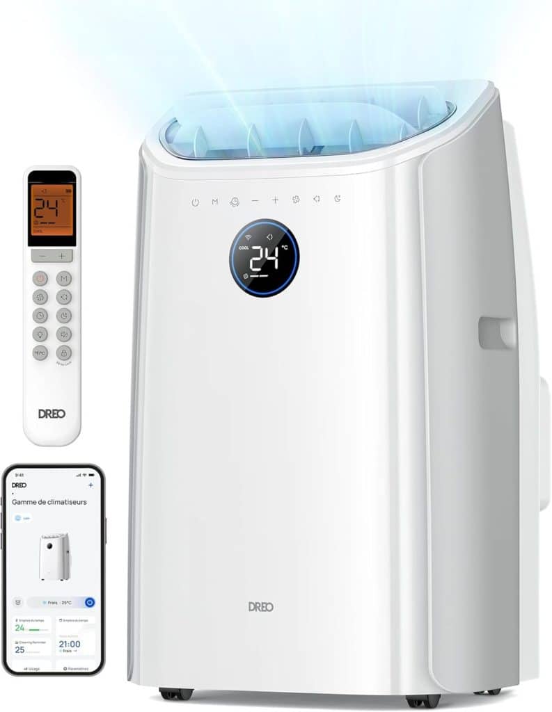 Test du climatiseur portable Dreo 10 000 BTU : performance et innovation
