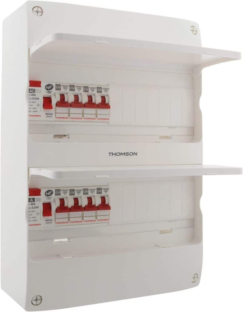 Test du coffret électrique Thomson 2 rangées 26 modules