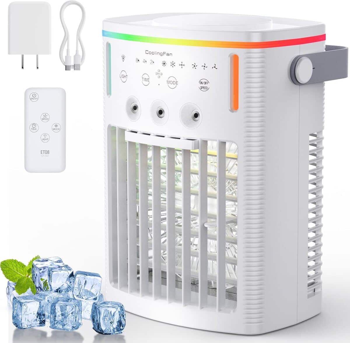 Test du mini climatiseur portable ANGFA : fraîcheur sur mesure