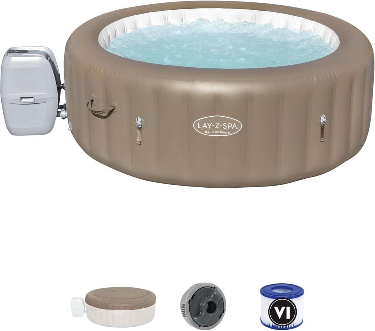 Test du spa Bestway LAY-Z-SPA Palm Springs Airjet : détente pour 4-6 personnes