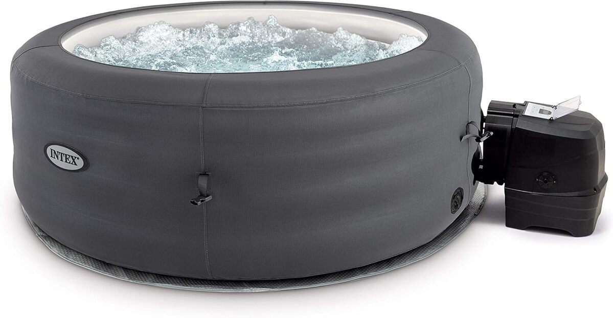 Test du spa Intex Simple Spa Ø 196 x 66 cm modèle 28482 gris