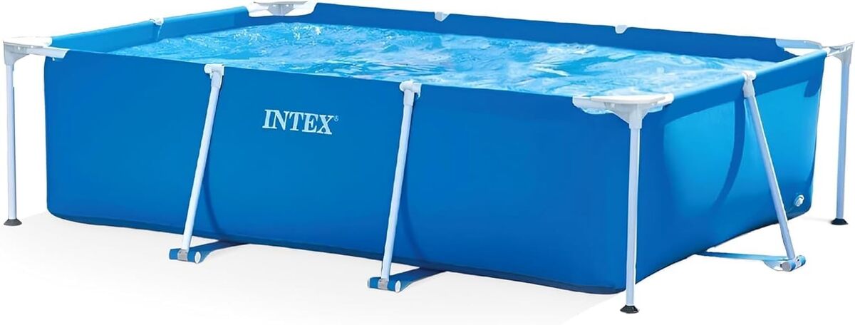 Test piscine Intex Metal Frame Junior rectangulaire