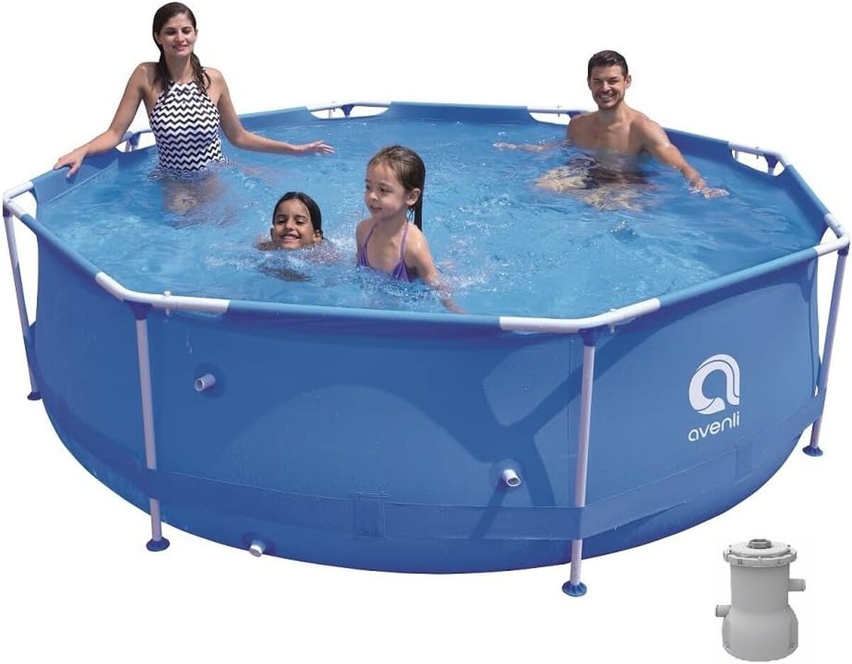 Test : piscine tubulaire Avenli avec filtration 1200 L/H