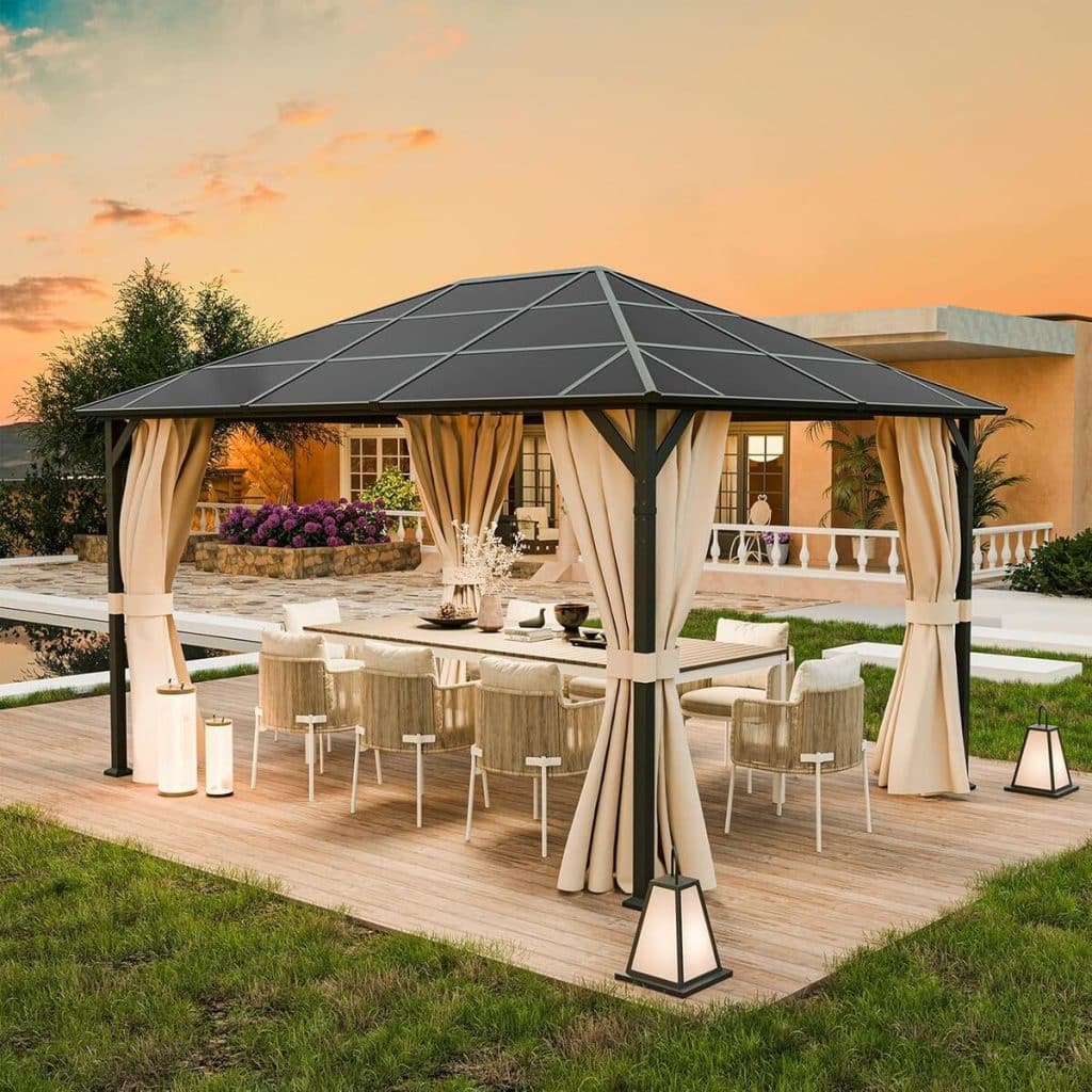 Test : tonnelle de jardin UDPATIO 3x4m imperméable