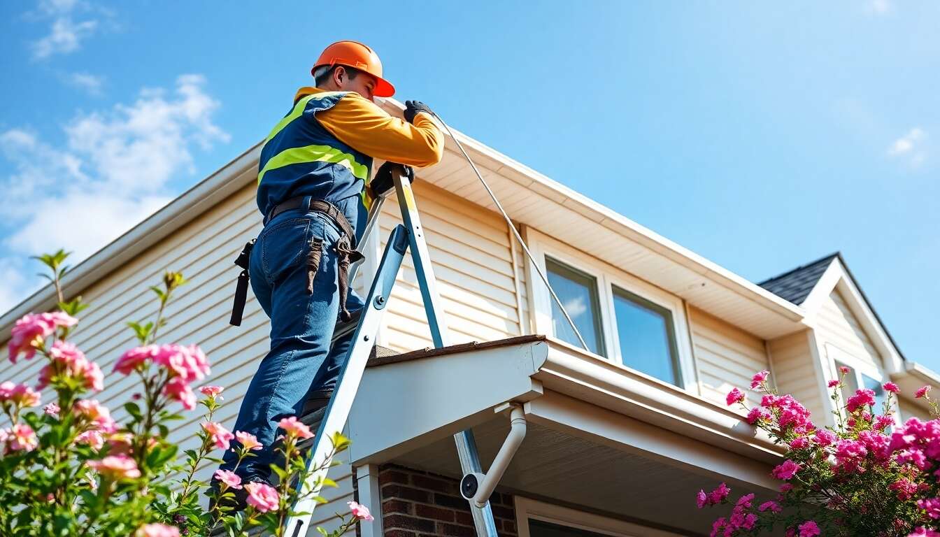 Importance de l'entretien des goutti&egrave;res