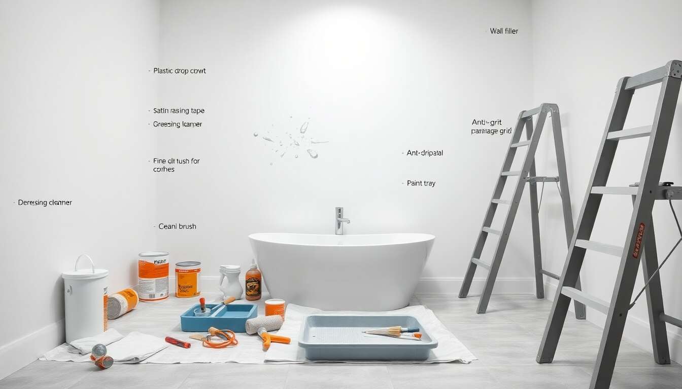 Comment peindre les murs de sa salle de bain ?