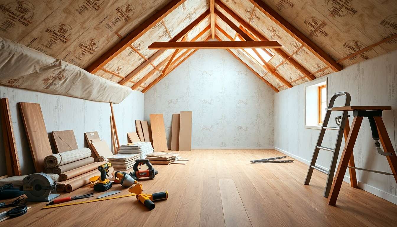 Optimiser les combles : créer un nouvel espace de vie