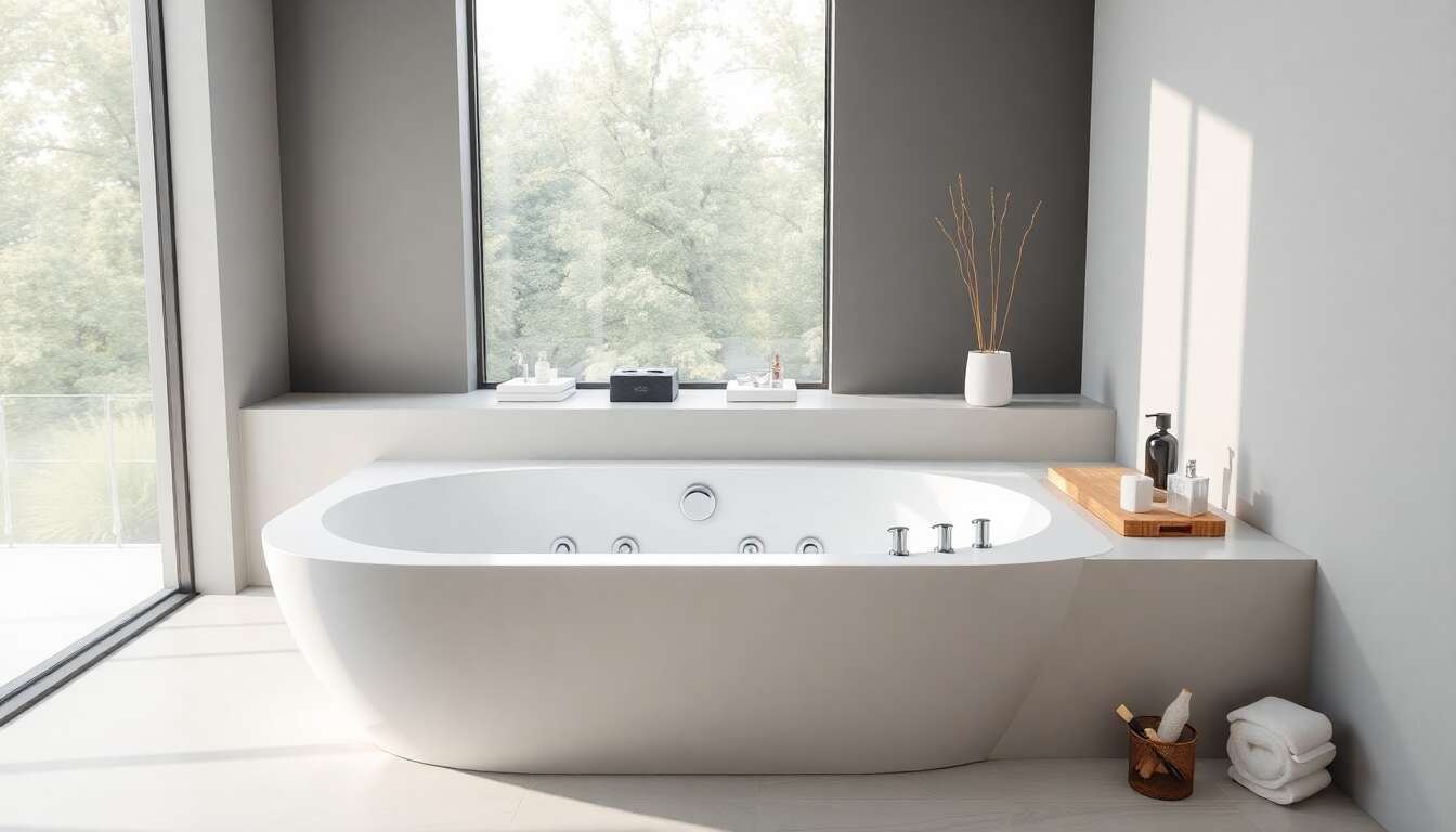 Conseils pour l'entretien de votre baignoire baln&eacute;o