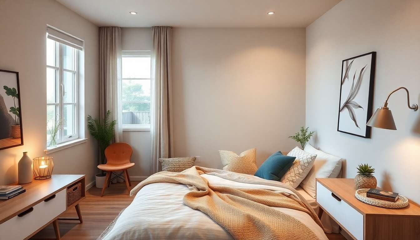 Comment aménager une petite chambre efficacement