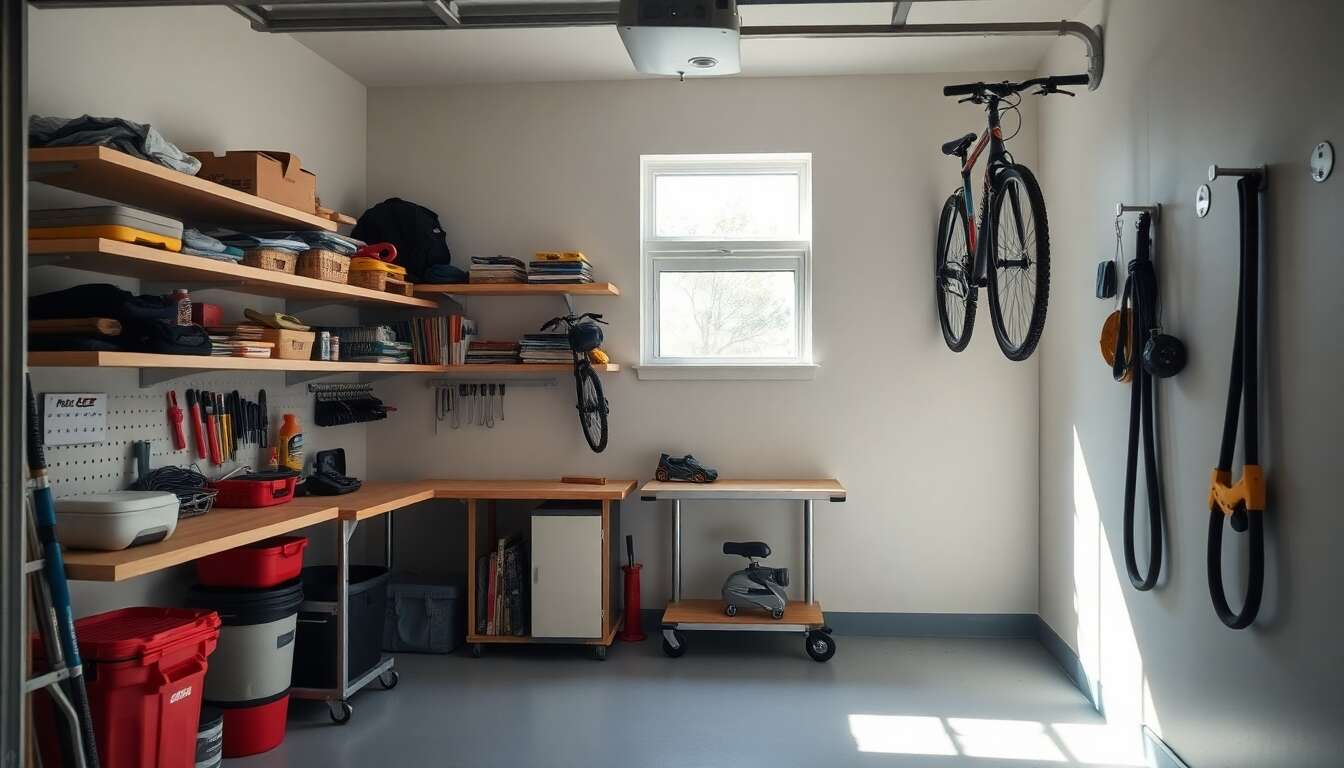 Comment aménager efficacement un petit garage ?