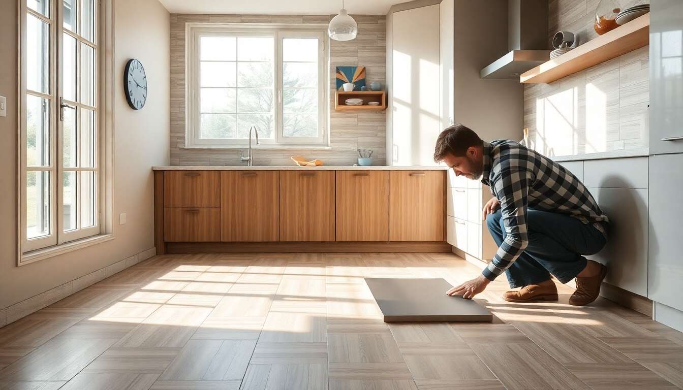 Poser parfaitement du carrelage en décalé : étapes essentielles