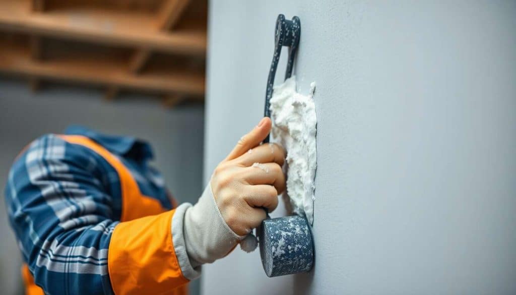 Quel enduit idéal pour coller bandes placo ?