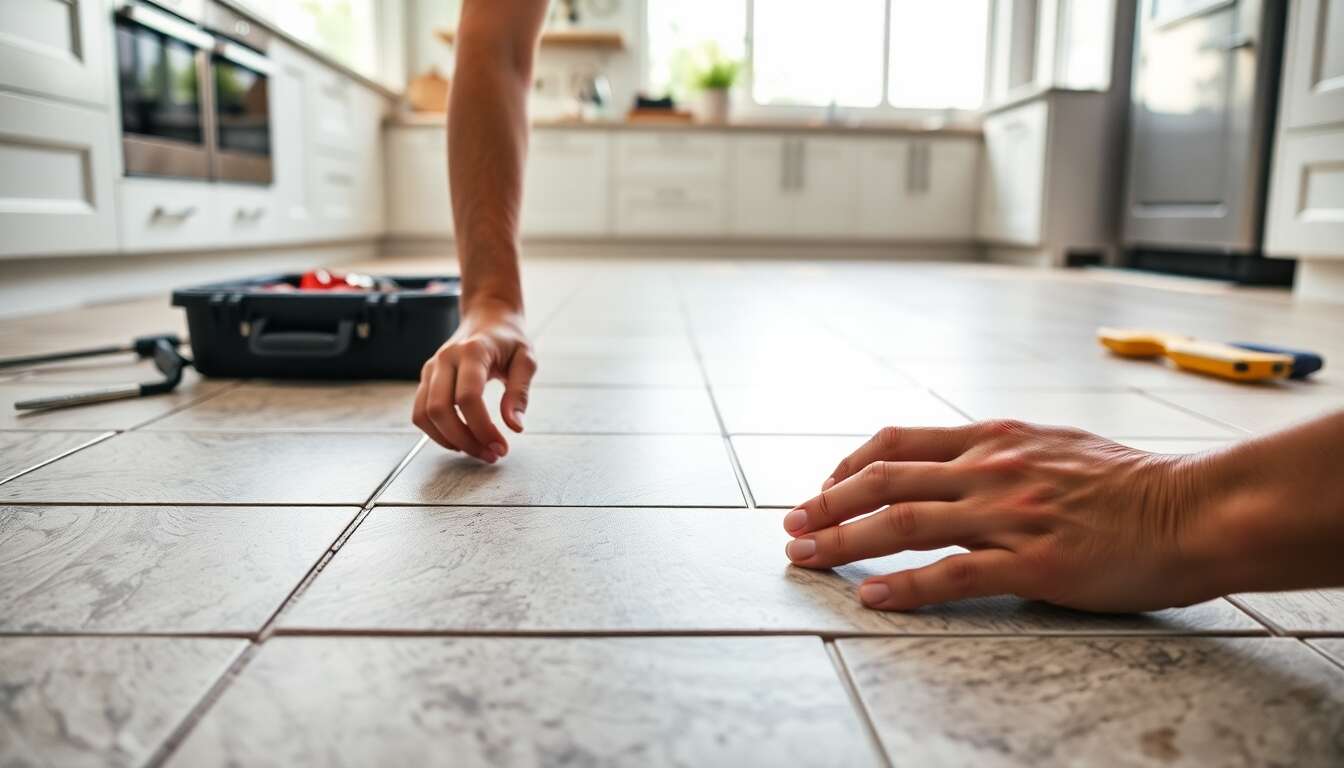 Pose des carreaux : l'importance de la précision initiale Pose des carreaux : l'importance de la précision initiale