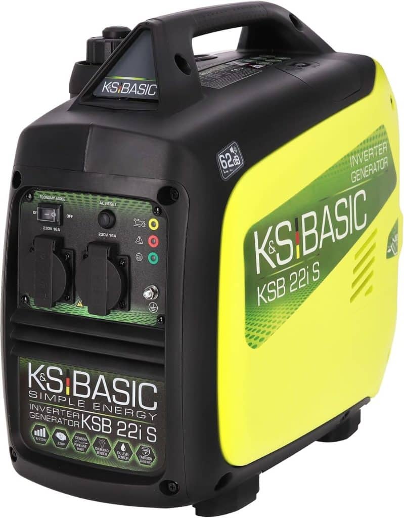 Test du générateur inverter KSB 22i S 2025 W : puissance et compacité