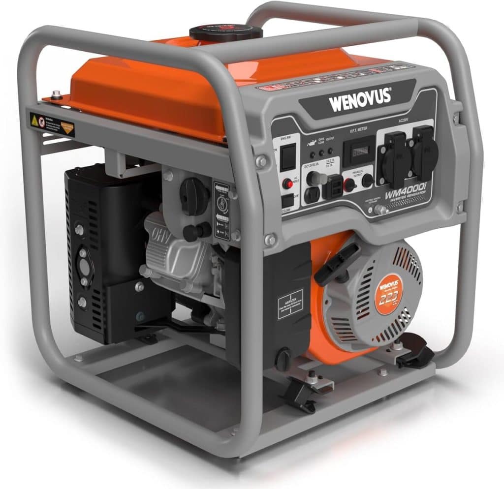 Test du groupe électrogène Wenovus 3800W : silencieux et performant