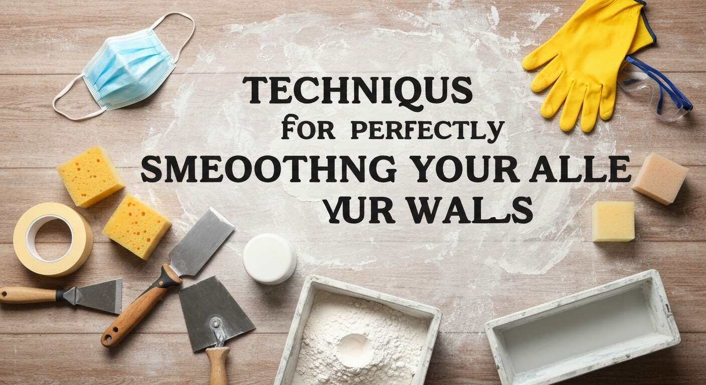 Techniques pour lisser parfaitement vos murs
