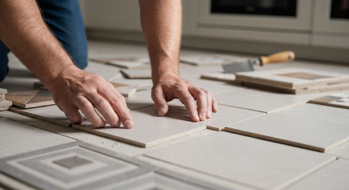 Sens optimal pour poser du carrelage : astuces d'expert