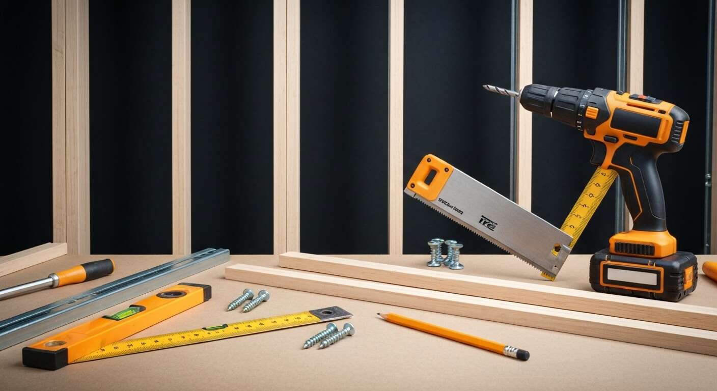Créer une cloison placo pour un placard : guide pratique