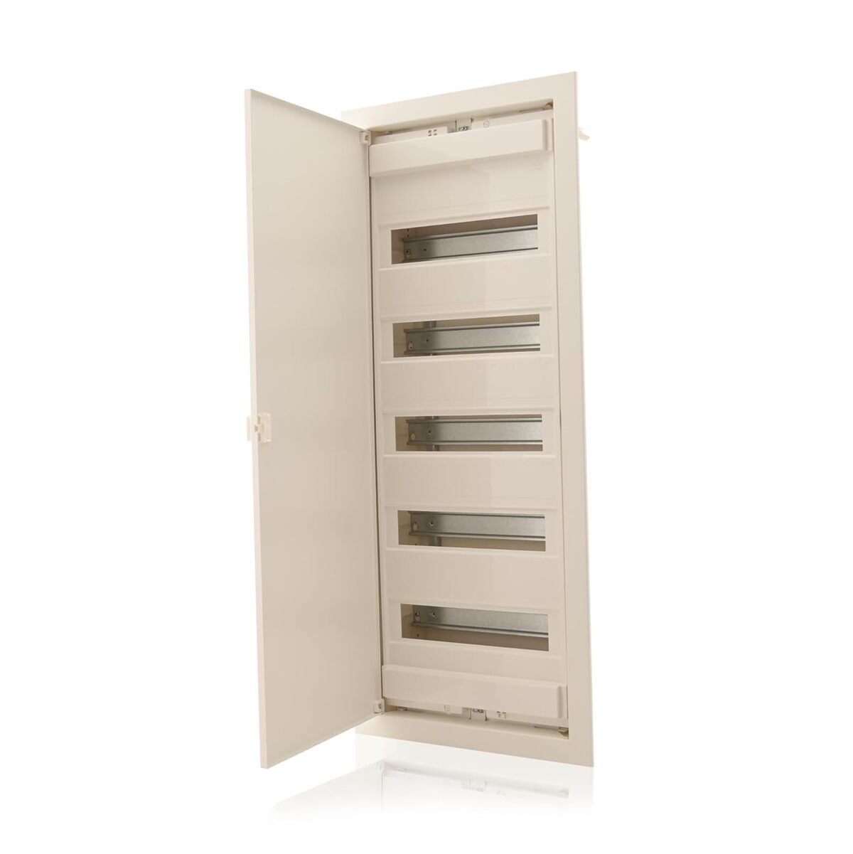 Test du coffret de distribution encastré Intratec IP40 : 60 modules blanc