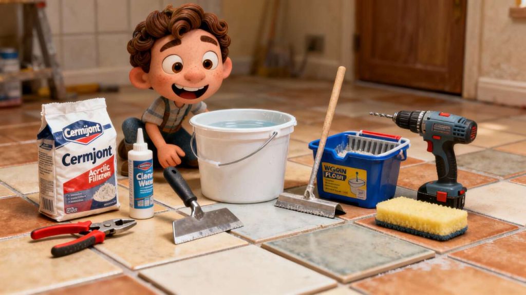 Réaliser des Joints de Carrelage : guide Pratique au Sol