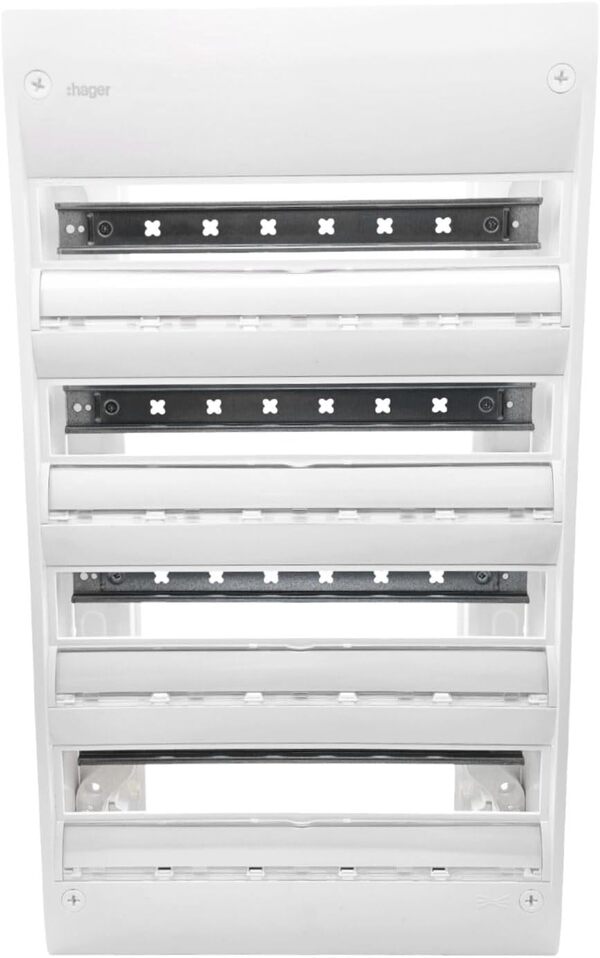 coffret hager gamma 4 x 18 modules à poser en saillie