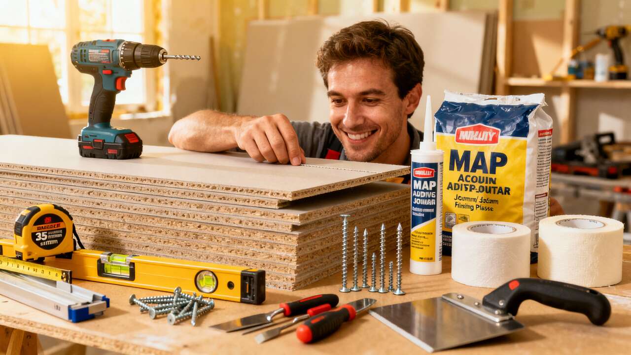 Tutoriel : poser un double plafond en plaques de placo