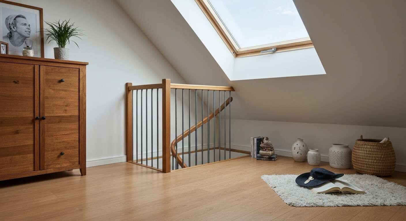 Estimation du budget pour l'installation d'un escalier dans les combles