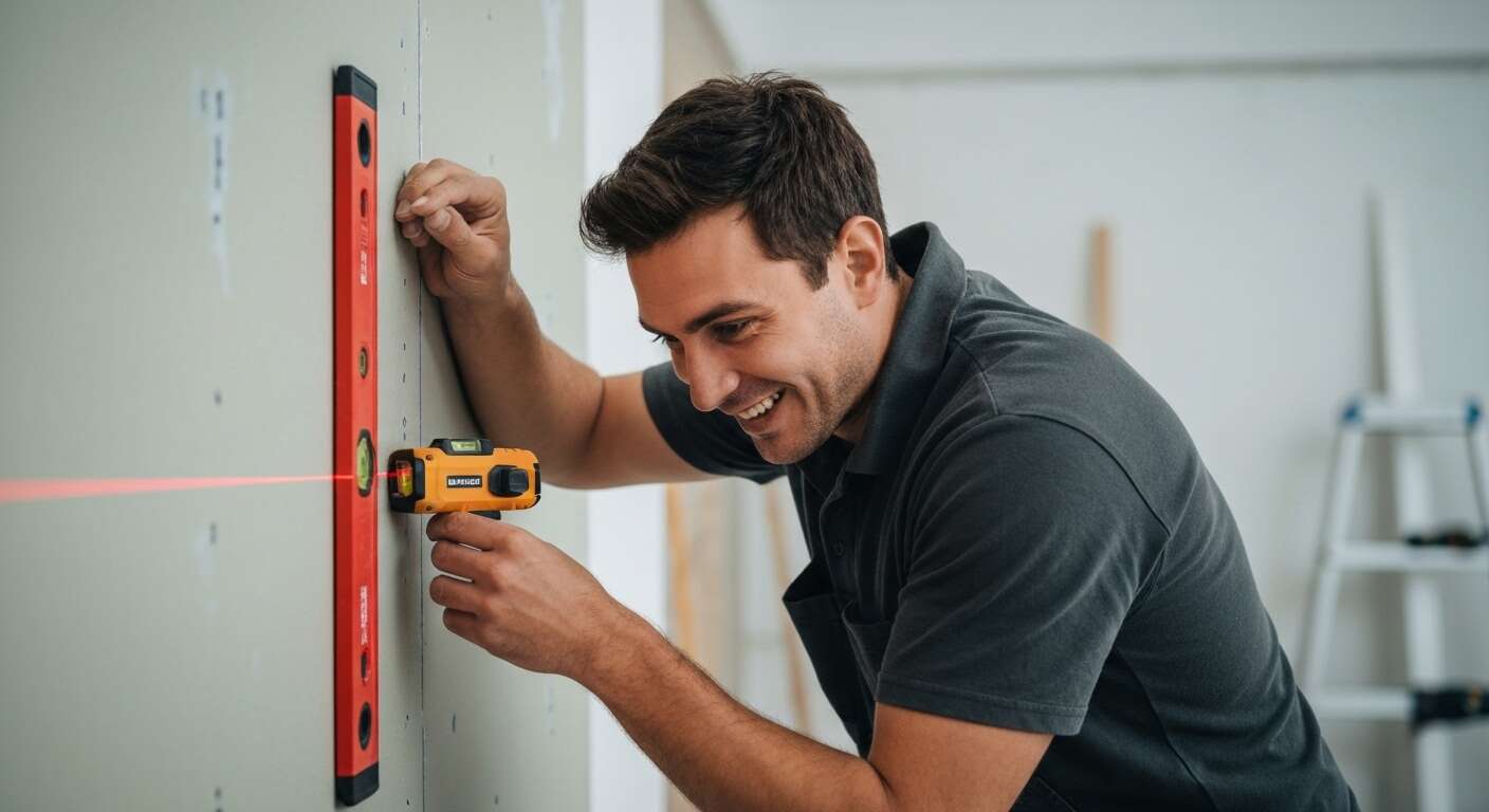 Utiliser des instruments de pr&eacute;cision : laser et niveaux