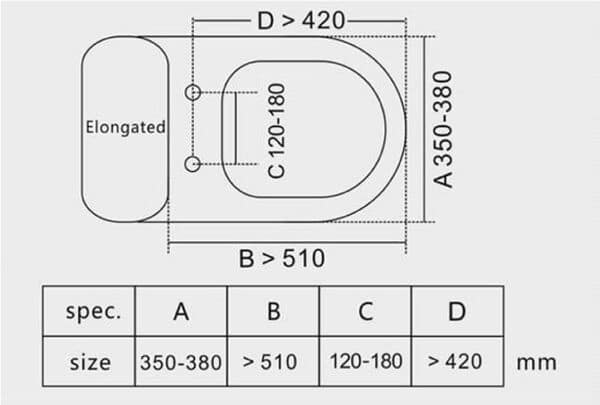 Abattant WC japonais Thyïa 3 TopToilet - Chauffant et séchant