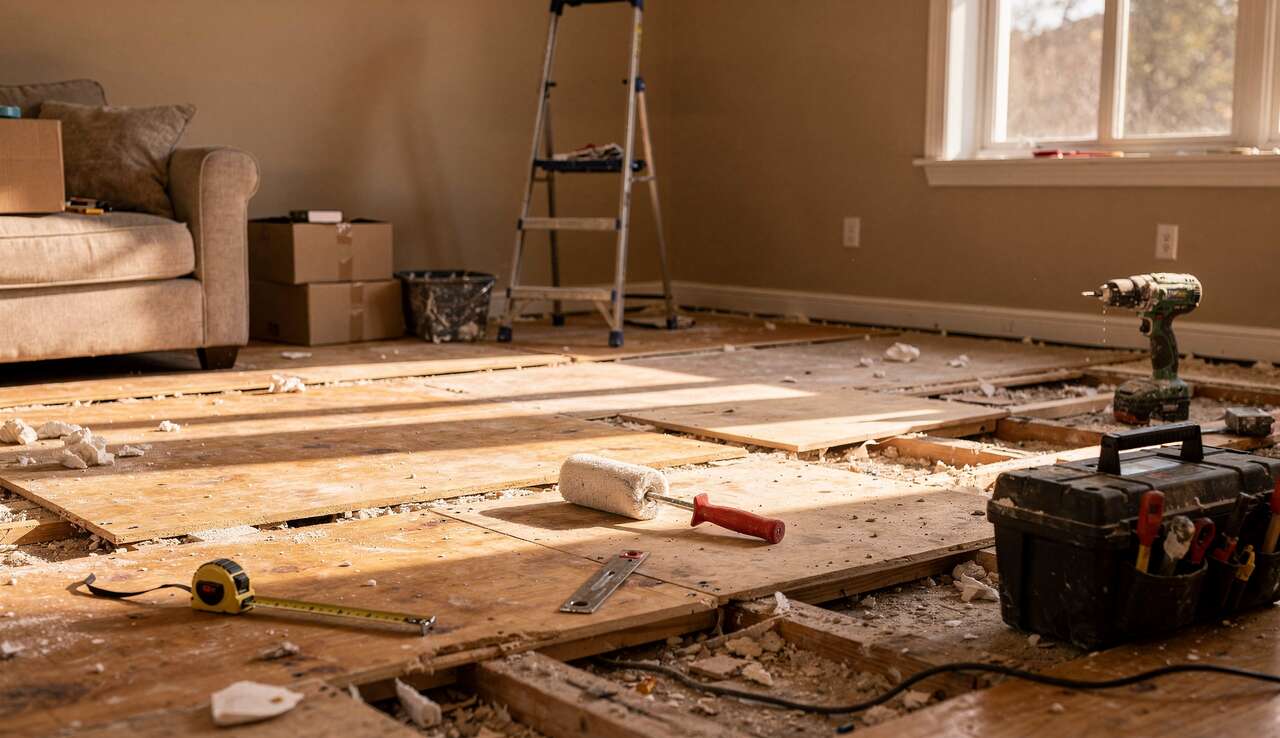 Erreurs à éviter lors de la rénovation de sol