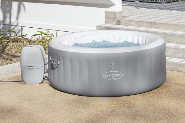 Bestway Spa Gonflable Rond St. Lucia AirJet Lay-Z-Spa 2-3 Personnes