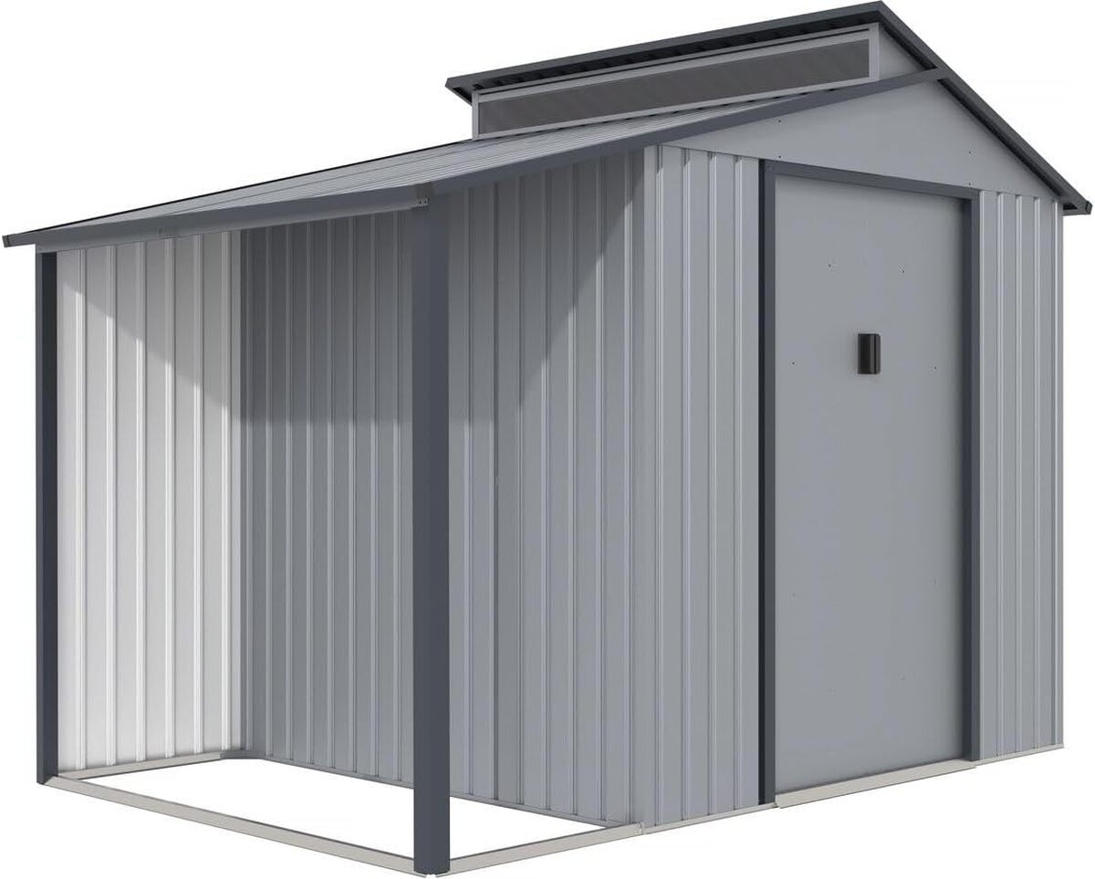 Test : abri de jardin métal Madras avec pergola