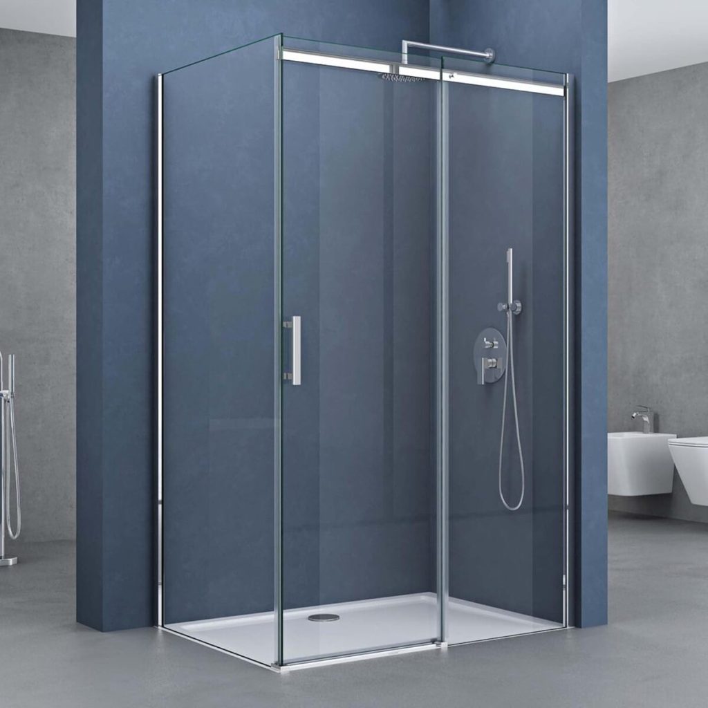 Test de la cabine de douche doporro Ravenna18K 90x120 cm