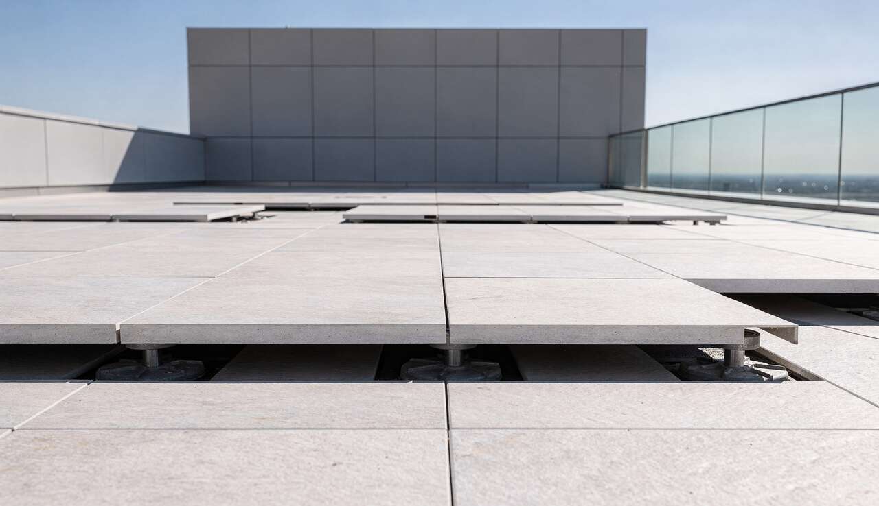 Guide pratique : installer une terrasse en carrelage sur plots