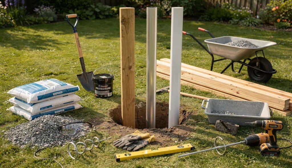 Comment sceller un poteau efficacement ?