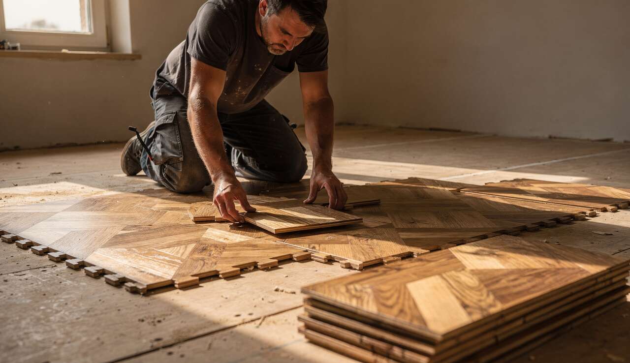 Tester avant de poser : la pose &agrave; blanc