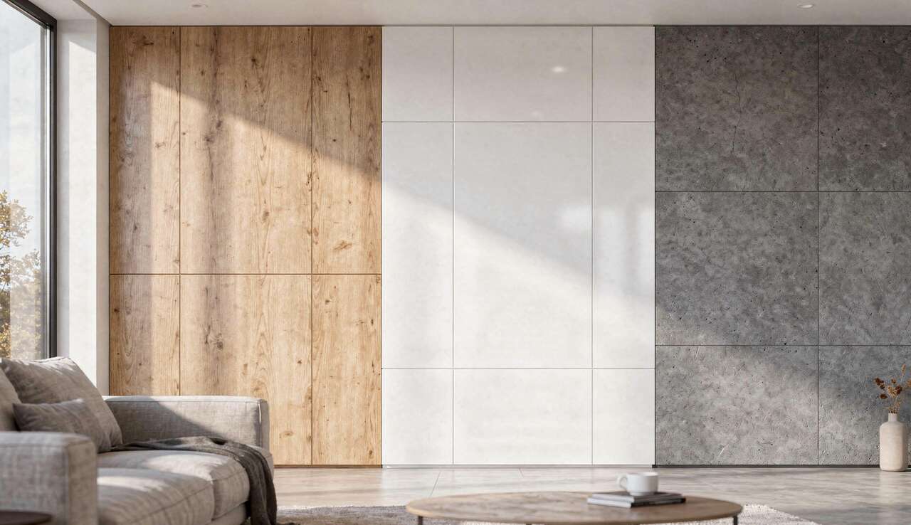 Les diff&eacute;rents types de lambris : bois, pvc et composite