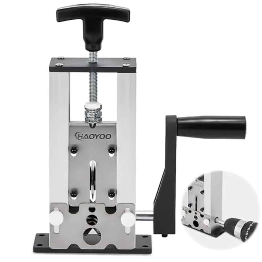 Test de la haoyoo machine à dénuder manuelle 2 en 1