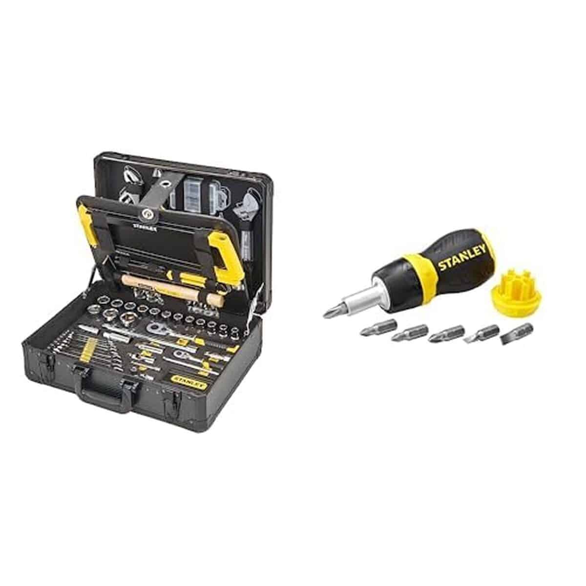 Test de la valise de maintenance Stanley 142 pièces : un kit complet pour les bricoleurs