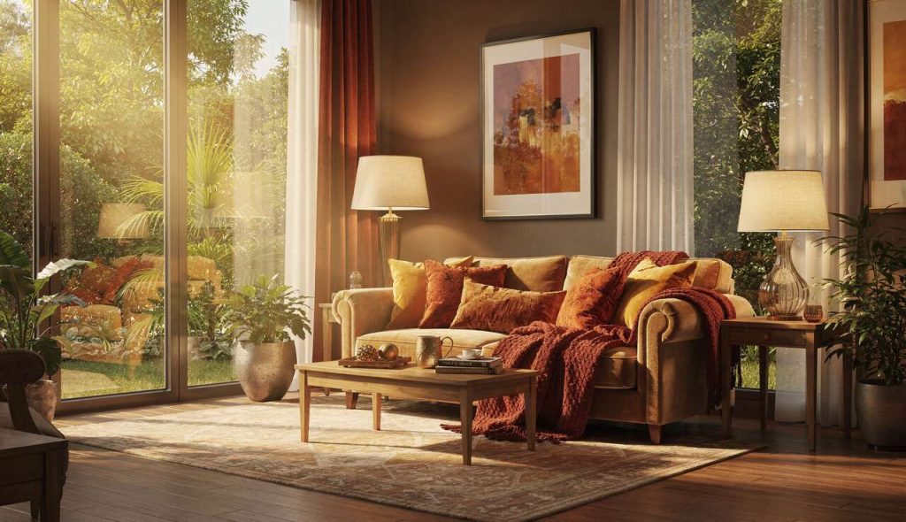 Comment utiliser les couleurs chaudes avec style en design intérieur ?