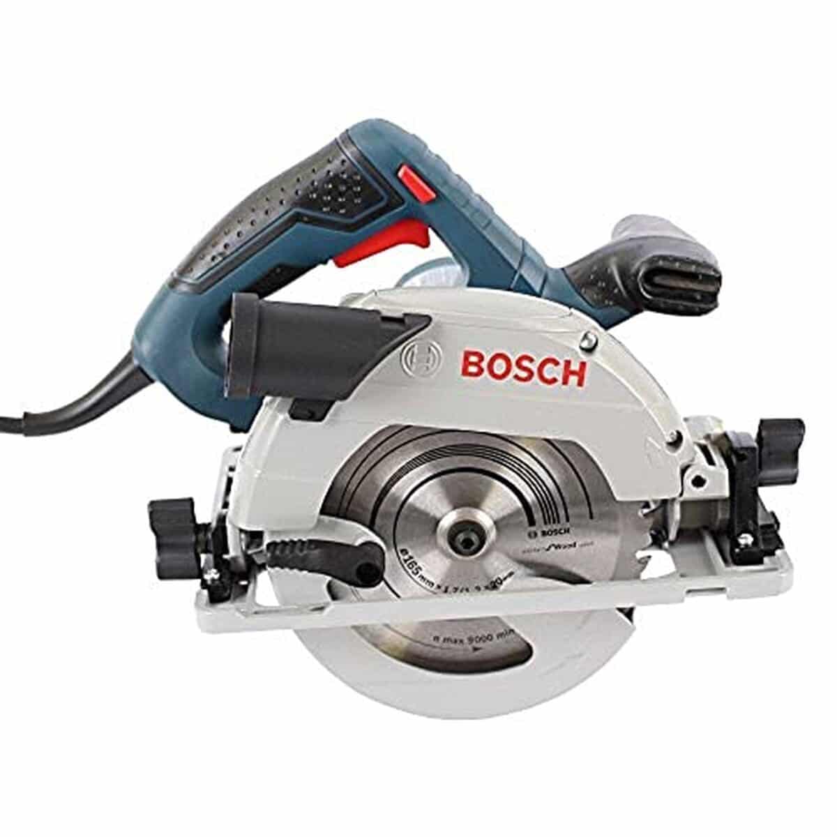 Test de la scie circulaire Bosch GKS 55 + GCE