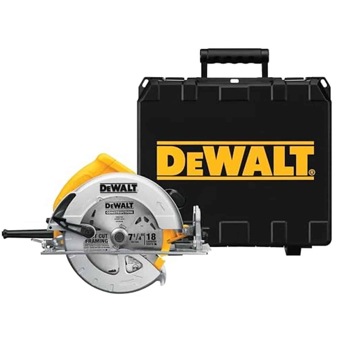 Test de la scie circulaire Dewalt DWE575K-QS 1000 W