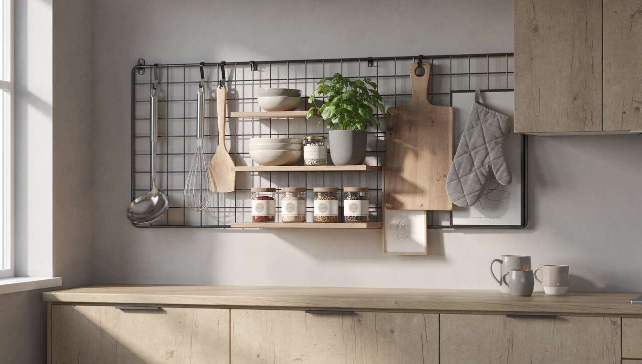 Id&eacute;es d&eacute;co avec la grille murale