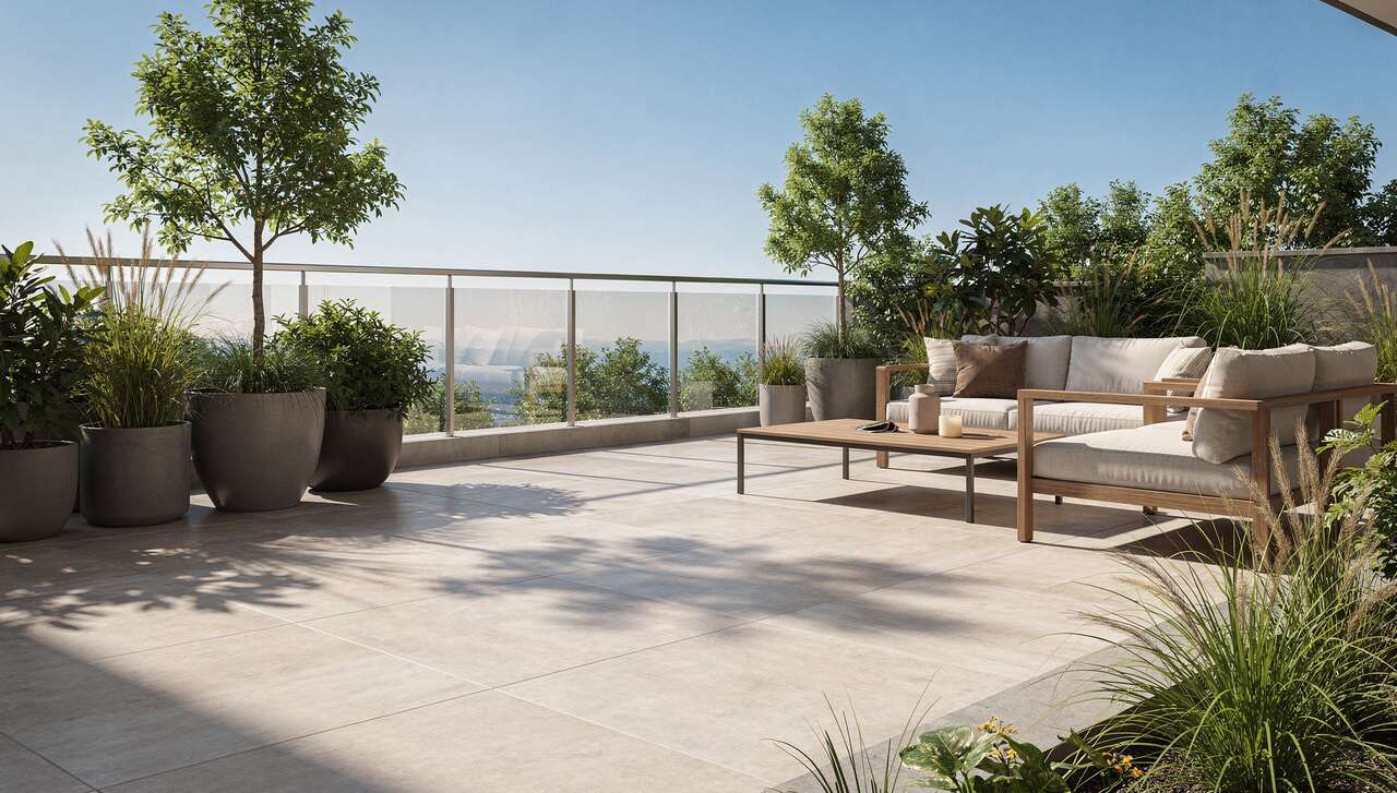 Quel carrelage extérieur choisir pour balcon et terrasse ?